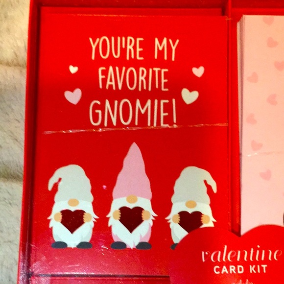 24 Gnome Valentines with Erasers & Envelopes - Picture 2 of 7